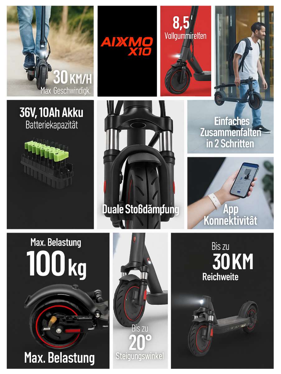 AiXMO-X10 E-Scooter