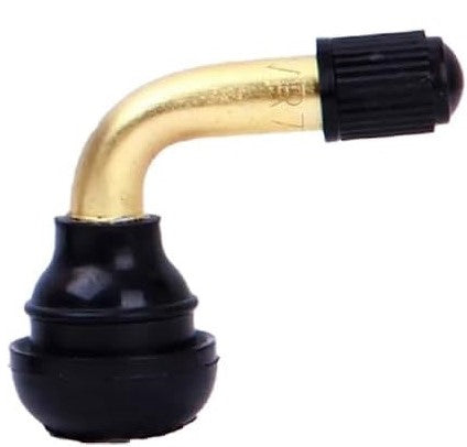 Metallventil für Schlauchlosfelgen passend für E-Scooter 90°