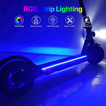 Elektro Scooter LED Streifen Lichter